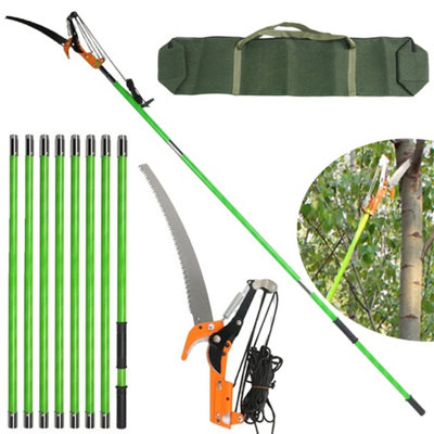 Telescopic Branch Cutter Saw Pruning Trimmer Long Reach from B&Q