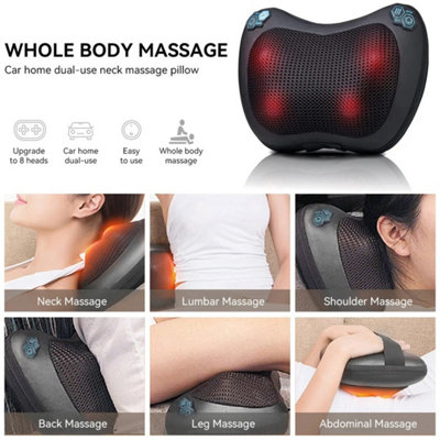 Neck Massager Cushion With Heat from B&Q
