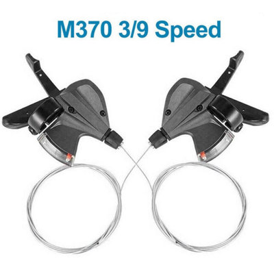 For Shimano Altus Sl-M370 3X9 Speed Trigger Shifter Set Gear Lever Brake from B&Q