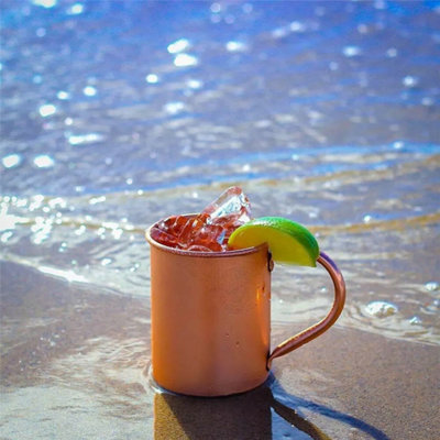 Copper Mug Cup Moscow Mule Coffee  Cocktail Camping from B&Q