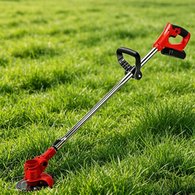  - Cordless Grass Trimmer 21V Lawn Cutter 2 Battery Accessories