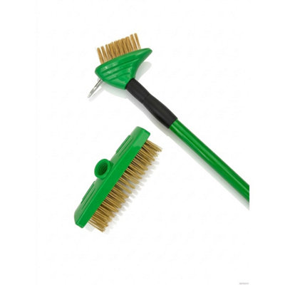 3-In-1 Telescopic Wire Brush Weeder Moss Cleaner For Paving Decking from B&Q