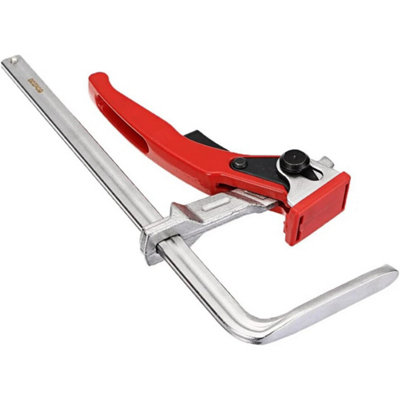 200X60mm 2 X Alloy Steel Quick Ratchet Track Saw Guide Rail Clamp For Mft Table Woodwork from B&Q