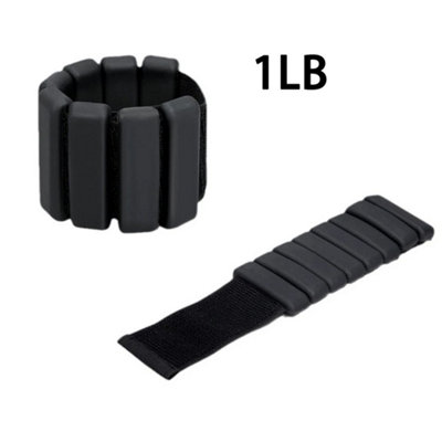1Lb/450G,each One Is 225G 1 Pair Adjustable Wrist Ankle Weights Aerobics Pilates Weight-Bearing Bracelet from B&Q