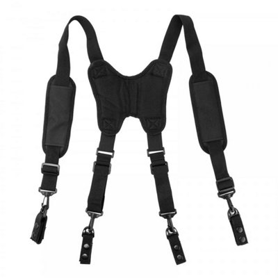 Tactical Duty Belt Harness Suspenders Padded Tool Belt Suspender from B&Q