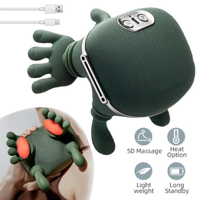 Deep Tissue Massage Machine Shiatsu Massager Pain Relief Ergonomic For Home from B&Q