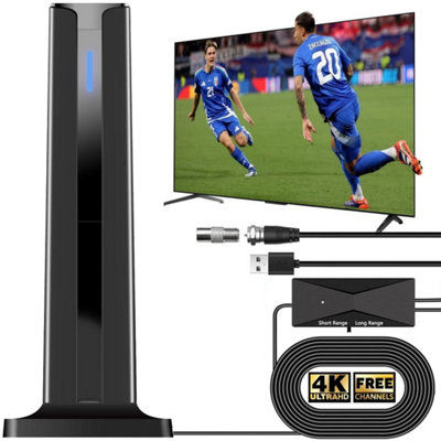 Tv Aerial Digital Indoor Tv Aerial For Smart Tv With Signal Booster Tv Antenna