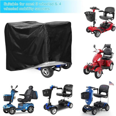 Mobility Scooter Cover Heavy Duty Mobility Scooter Storage Cover Waterproof from B&Q