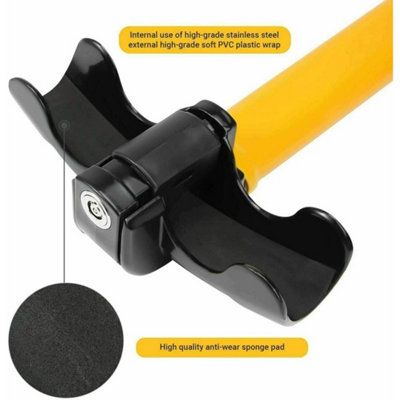 - Heavy Duty Steering Wheel Lock  Rotary Security Safe Car