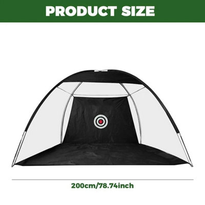 200Cm Golf Practice Net Hitting Aid Training Driving Chipping Swing Outdoor Indoor from B&Q