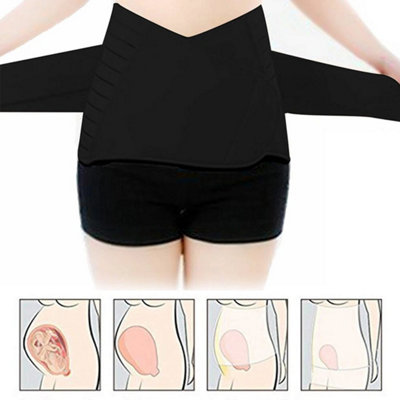 Postpartum Recovery Belly Wrap Tummy Control Slimming Body Shaper Belt For Women from B&Q