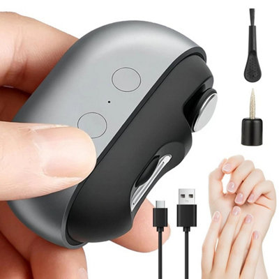 Electric Toe Nail Clippers For Thick Nails Nail Trimmer Cutter Usb Rechargeable from B&Q