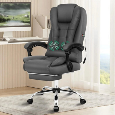  - Executive Office Chair Swivel Recliner Gaming Computer Desk Chair With Footrest