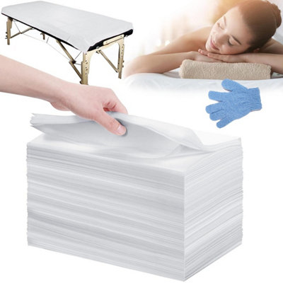  - 100Pcs Disposable Spa Massage Table Sheet Salon Beauty
