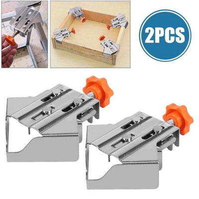 2 Pack 90 Degree Corner Clamp Right Angle Woodworking Welding Frame