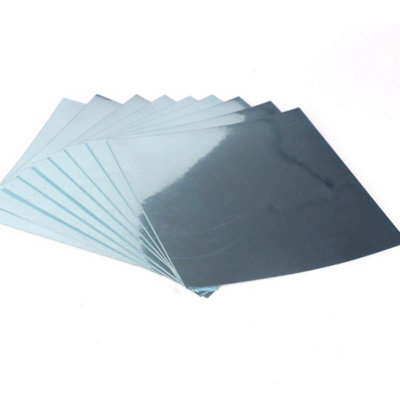  - 9 Pcs Mirror Sheets Self Adhesive Non Glass Mirror Tiles Wall Sticky Mirror
