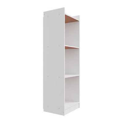 - 3 Tier Wooden Bookcase Shelving Display Storage Shelf Unit Wood