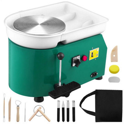 350W Electric Pottery Wheel Turntable Ceramic Forming Machine For Adults 25Cm from B&Q