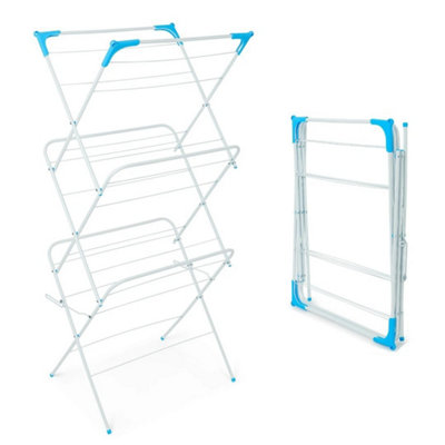  - 3 Tier Clothes Dryer Airer Foldable Laundry Rack Wash