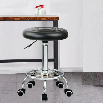  - Office Home Stool Swivel Chair Height Adjustable 360