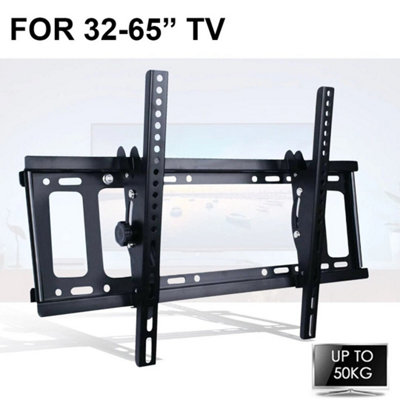  - For 32-65''-Tilt Tilt Tv Wall Bracket 32-65" +/-15 Degree  Mount Heavy Duty 50Kg Led Lcd Tv Wall Bracket