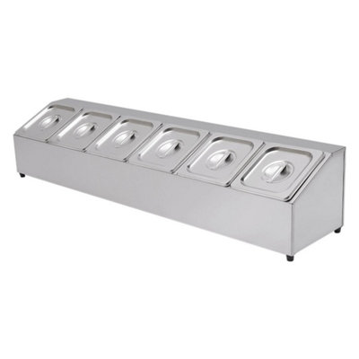  - Stainless Steel Seasoning Spice Box Jar Condiment Dispenser Storage Container