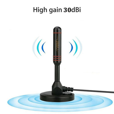  - Magnetic Portable Hd Freeview Aerial For Caravan