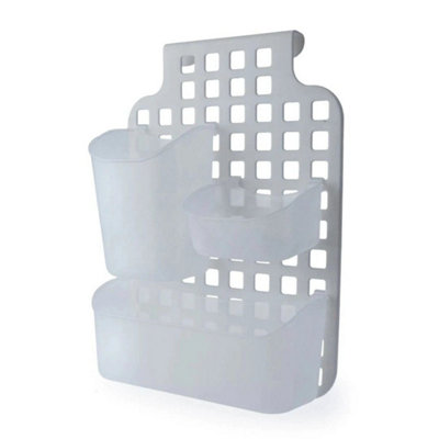  - Over Cabinet Plastic Hanging Shower Caddy Over Cupboard Door Organiser