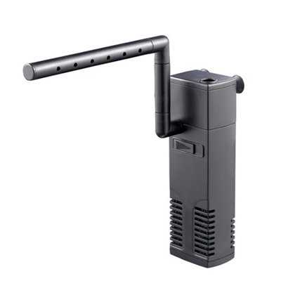 Internal Aquarium Fish Tank Filter Submersible With Spraybar + Air Venturi 200L/h (Ap-300L)