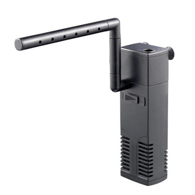 Internal Aquarium Fish Tank Filter Submersible With Spraybar + Air Venturi 300L/h (Ap-600L)