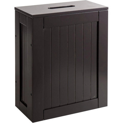  - Bathroom Storage Unit Freestanding Toilet Roll Cabinet & Slim Wooden