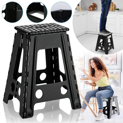  - Folding Steps Folding Step Stool Foldable Multi Purpose Portable