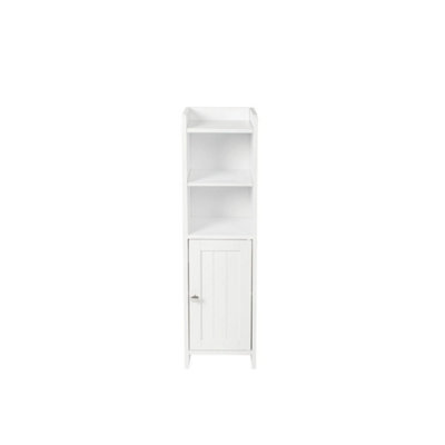  - Slim Bathroom Storage Cabinet Narrow Freestanding Cupboard