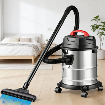  - Wet Dry Vacuum Cleaner Bagless 20L Cylinder Compact