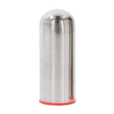  - Salt And Pepper Shaker Pots Set Stainless Steel Cruet Dispenser Jar Holder Stand Bullet
