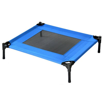  - Small Elevated Dog Bed Pet Cat Mesh Raised Camping Cot Indoor