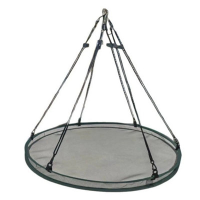  - Green 40Cm/15.75In Foldable Bird Food Catcher Tray Windproof Bird Feeding Station Garden