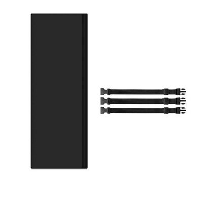  - Black Insulated Insulated Hoses Duct Cover Air Conditioner Hose Cover Duct Vent