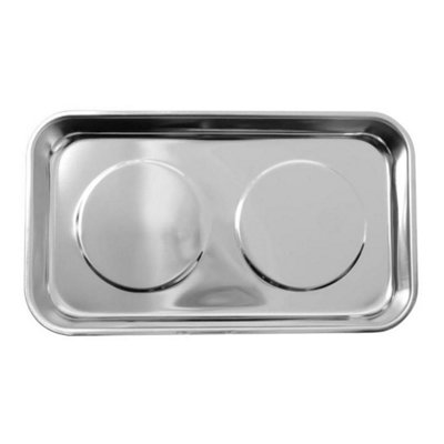  - 2Pc Garage Workshop Magnetic Parts Tray Dish Set 1 Tray