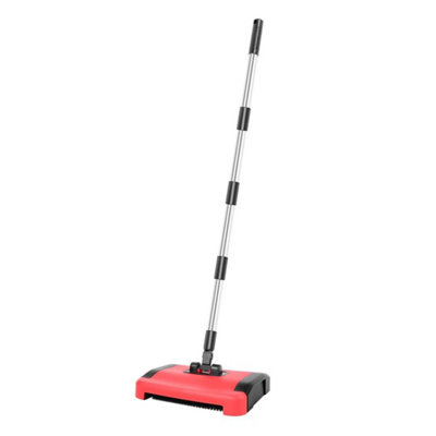  - New Floor Sweeper Manual Carpet Cleaner Rug Floor Duster Broom Surface Cleaner