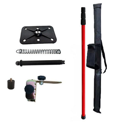  - 2.8M Laser Leveling Telescoping Pole Adjustable Mounting Pole For Line Laser