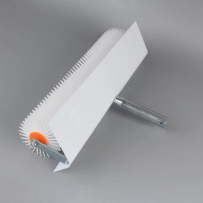  - Spiked Roller Aeration 50X9Cm Self Levelling Screed Flooring Spikes Cover+Gloves