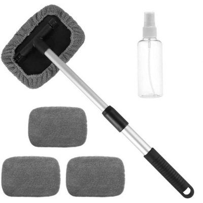  - Adjustable Telescopic Car Wash Mop Brush Kit Long Handle Vehicle Cleaning Tools