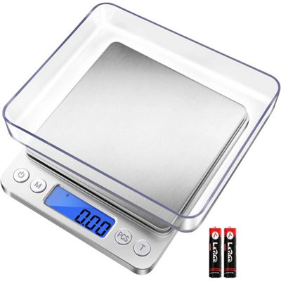  - Digital Scale 0.1G To 1000G High-Precision Weighing Kitchen Scale