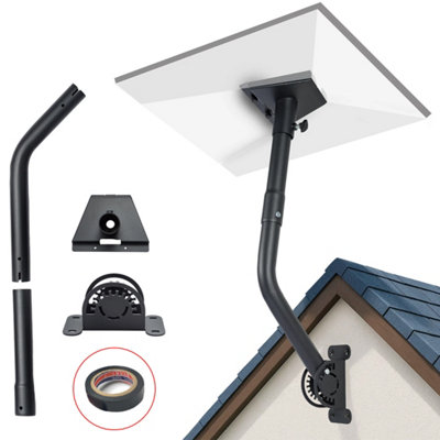  - Heavy Duty Satellite Mounting Bracket Kit For Wall And Roof Installation