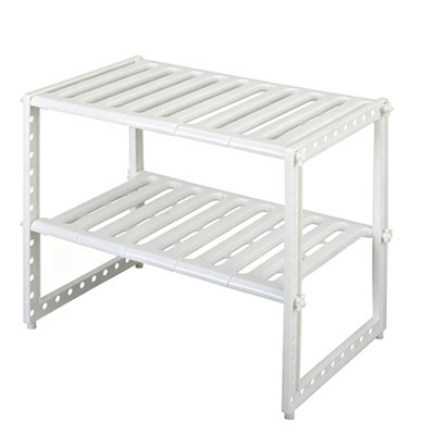  - Adjustable Under Sink Storage RackMultifunctional Organiser Shelf
