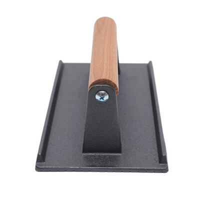  - Cast Iron Steak Heavy Weight Burger Press Bacon Press Grill Bbq Cooking