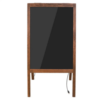  - Double Side Led Message Writing Board Flashing Illuminated Erasable Chalkboard