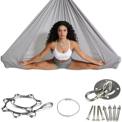  - Aerial Yoga Hammock Set With Fittings Swing Hammock Swing 200Kg Load Capacity
