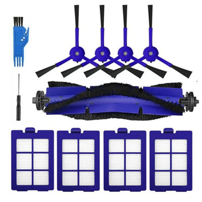  - For Eufy Robovac X8 / Eufy Robovac X8 Hybrid Vacuum Replacement Filter Brush Mop